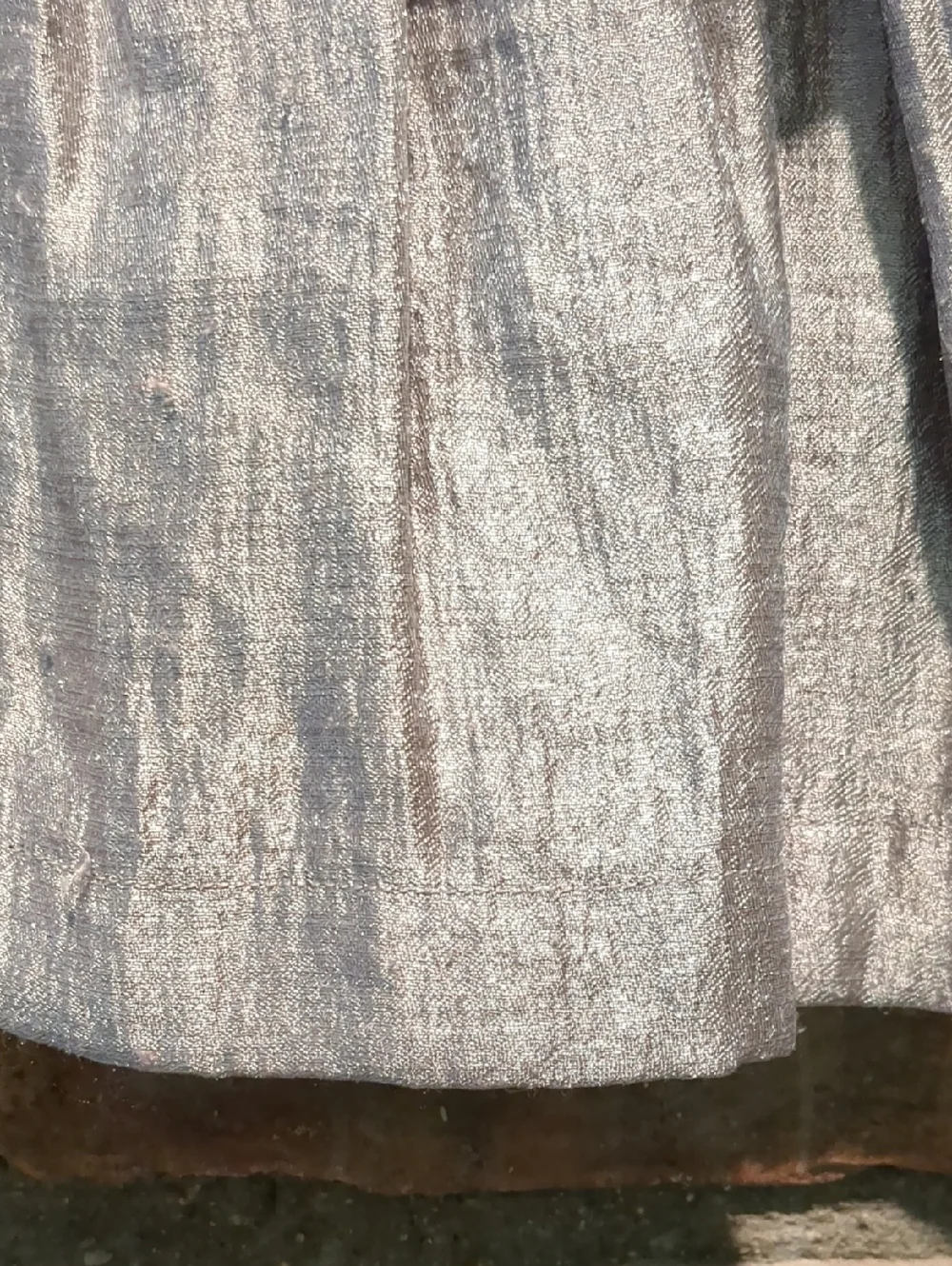 GAP Girls Cream Lace and Gray Shimmery Toddler Dress, Size 2T, NWOT